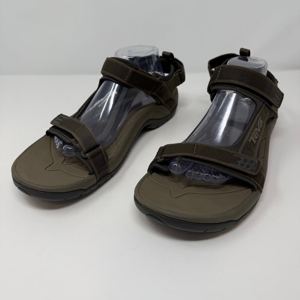 Teva Tanza Sport Sandals Men's 13 Brown Hiking Sandals Rugged Summer Footwear - Picture 1 of 12
